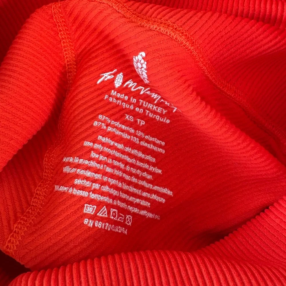 FP People Free Throw Leggings in Ripe Persimmon